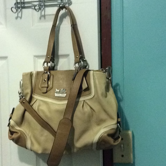 coach Madison leather Audrey bag - Picture 1 of 6